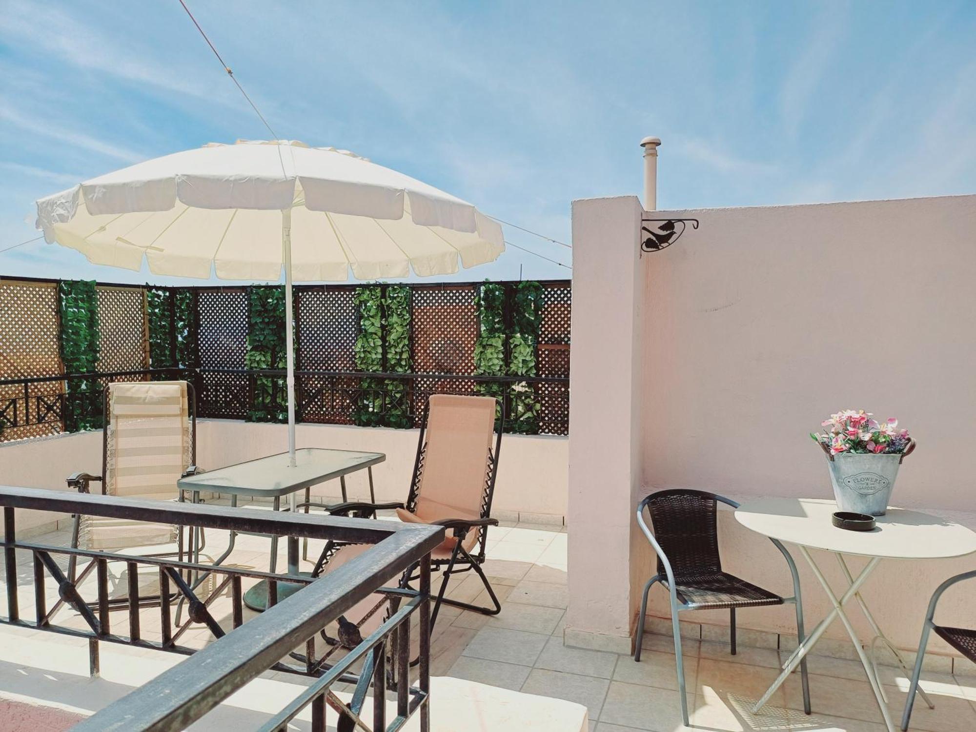 Appartement Cozy Loft 360O View Of Athènes Chambre photo